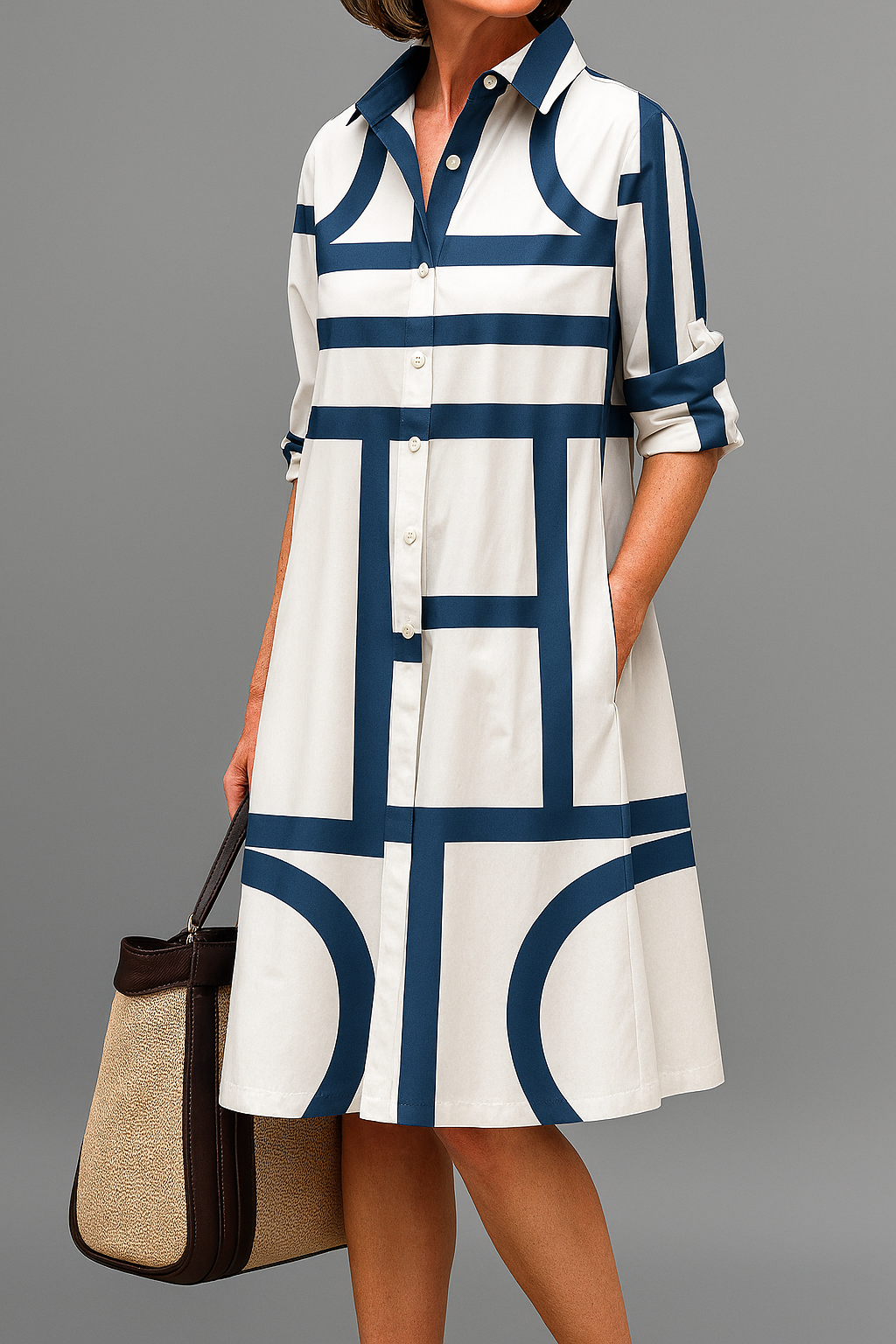 Katryn - Elegant Midi Dress