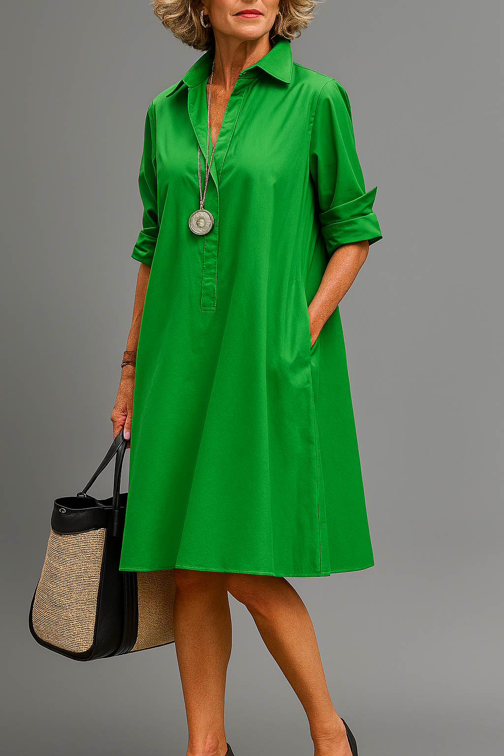 Zaina™ - Midi Dress