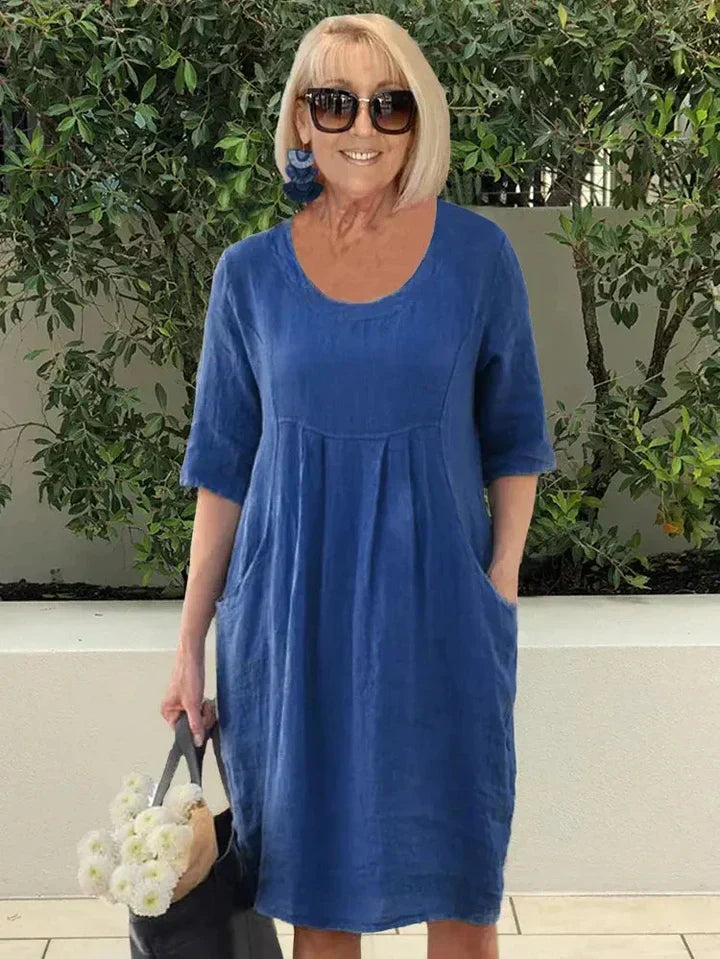 Elani™ - Loose Dress with Pockets