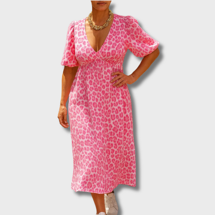 Imelda™ - V-Neck Maxi Dres