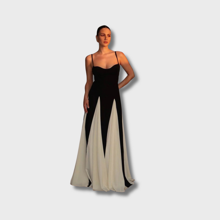 Kitty™ - Paneled Maxi Dress