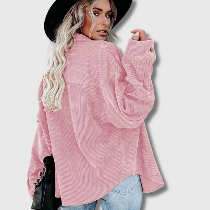 Gwen™ Vintage velvet shirt