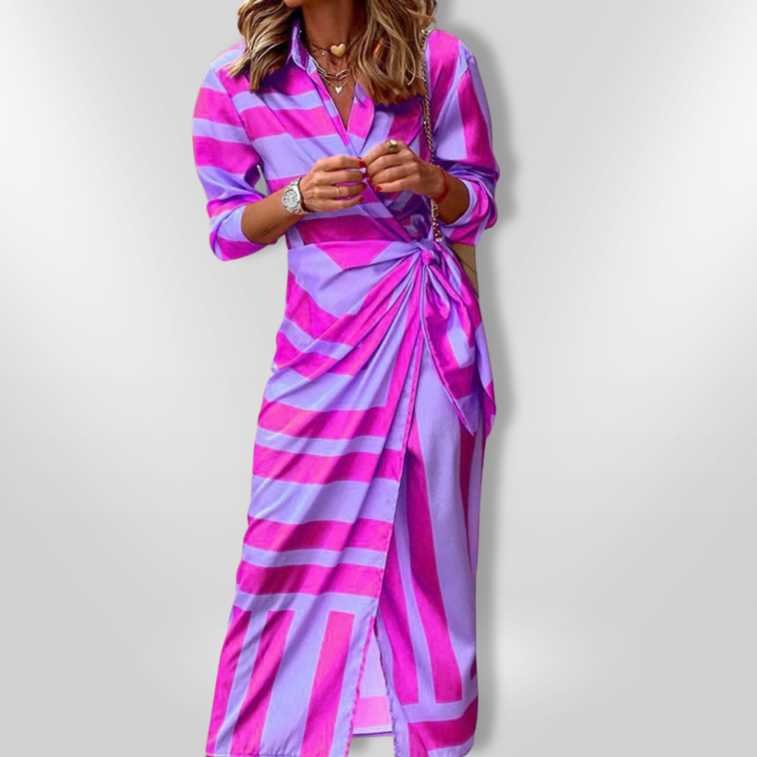 Juniya™ - Printed Wrap Dress