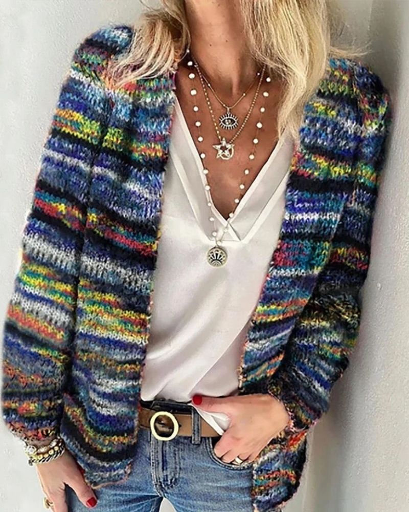 Dinah™ - Colorful Cardigan