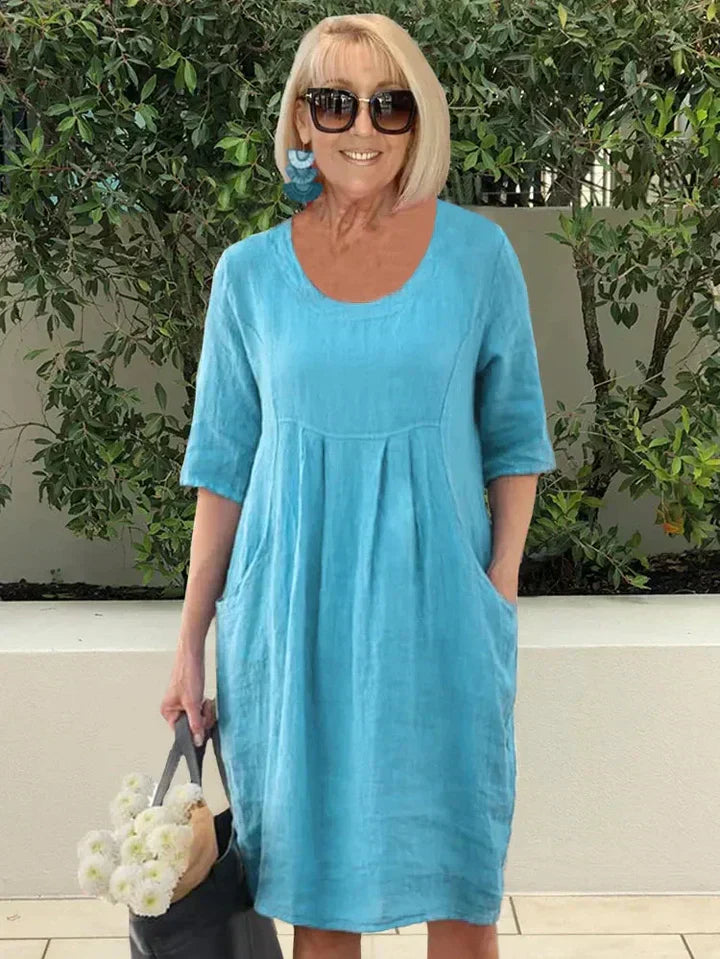 Elani™ - Loose Dress with Pockets