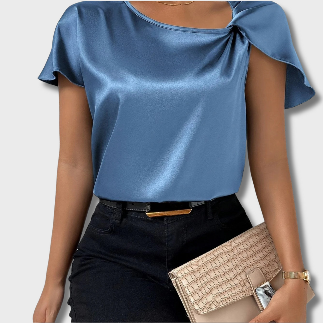 Gail™ - Trendy Top With Unique Shoulder Detail