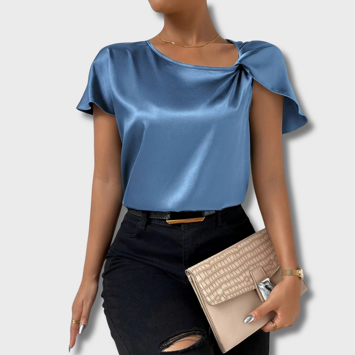 Gail™ - Trendy Top With Unique Shoulder Detail