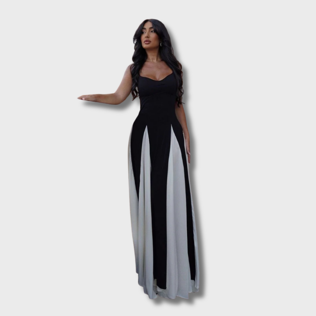 Kitty™ - Paneled Maxi Dress
