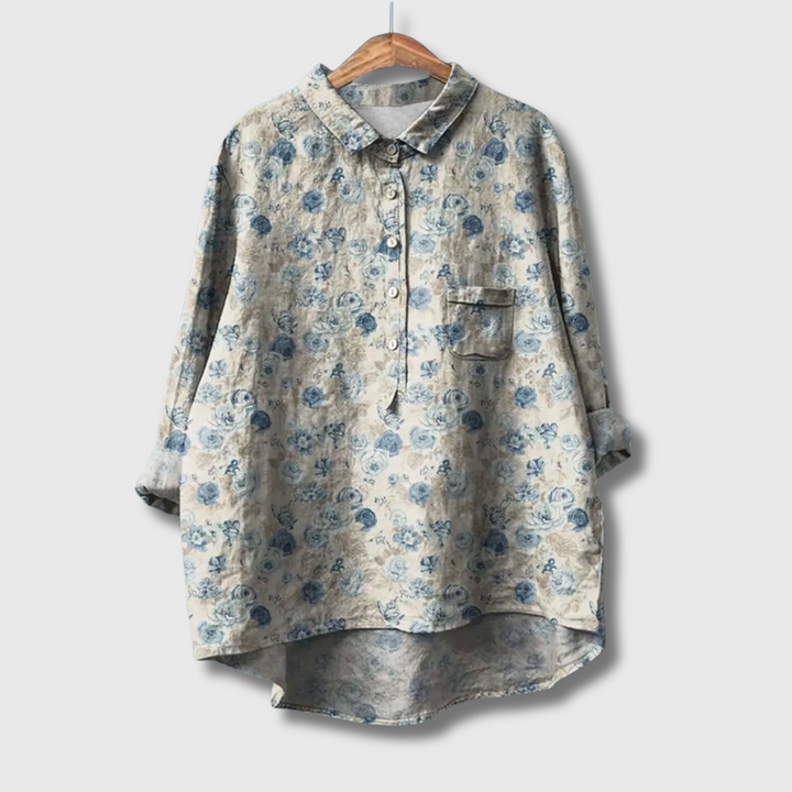 Rhonda™ - Elegant Women's Floral Shirt