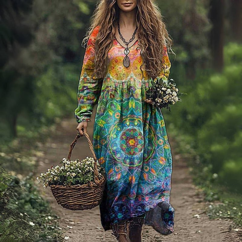 Belen™ - Long Sleeve Dress