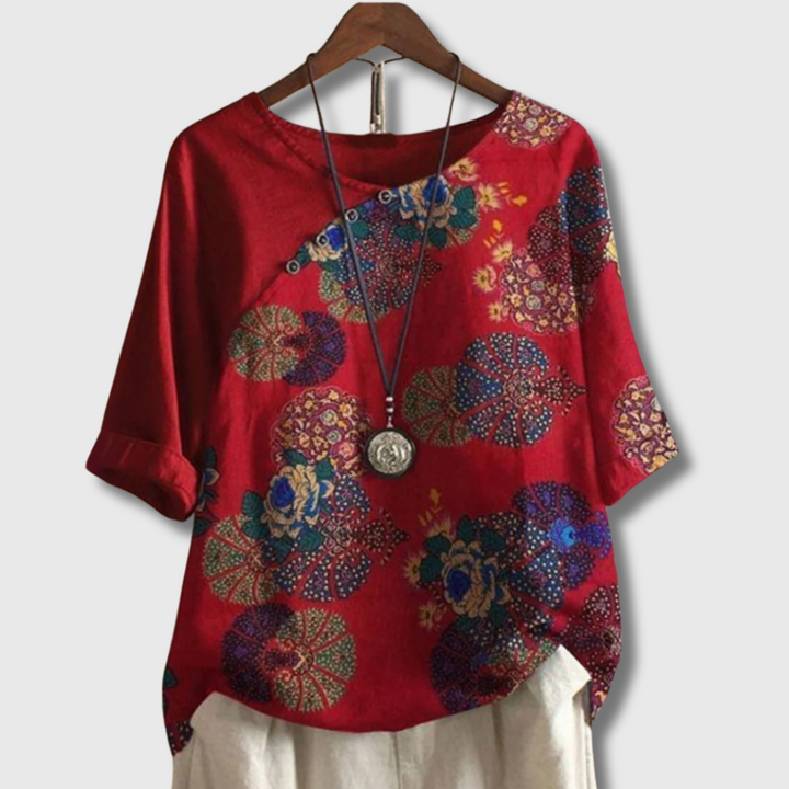 Lunta™ - Flattering Elegant Blouse