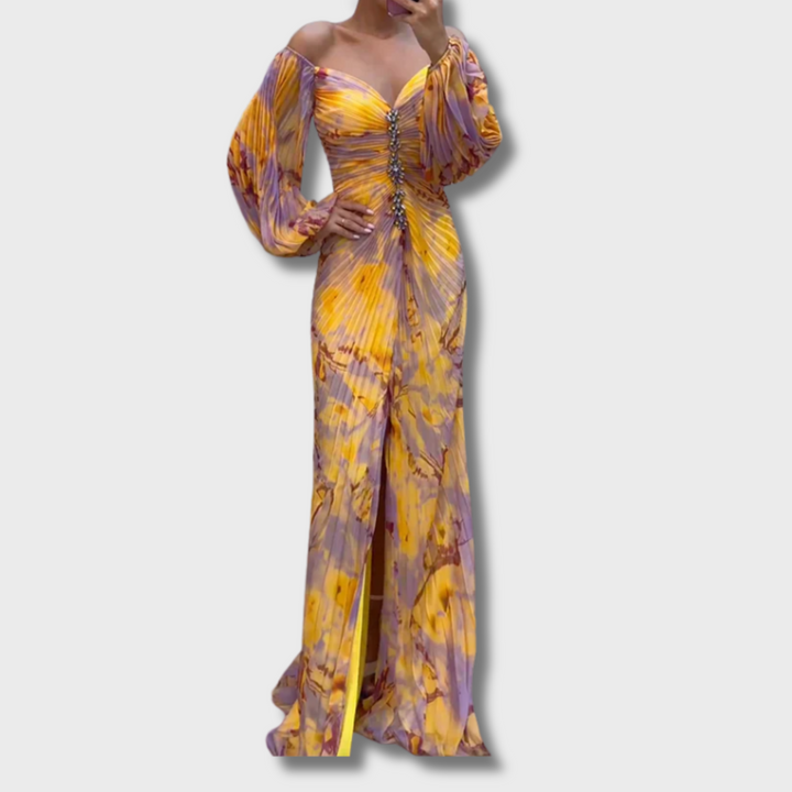 Uley™ - Elegant V-Neck Dress