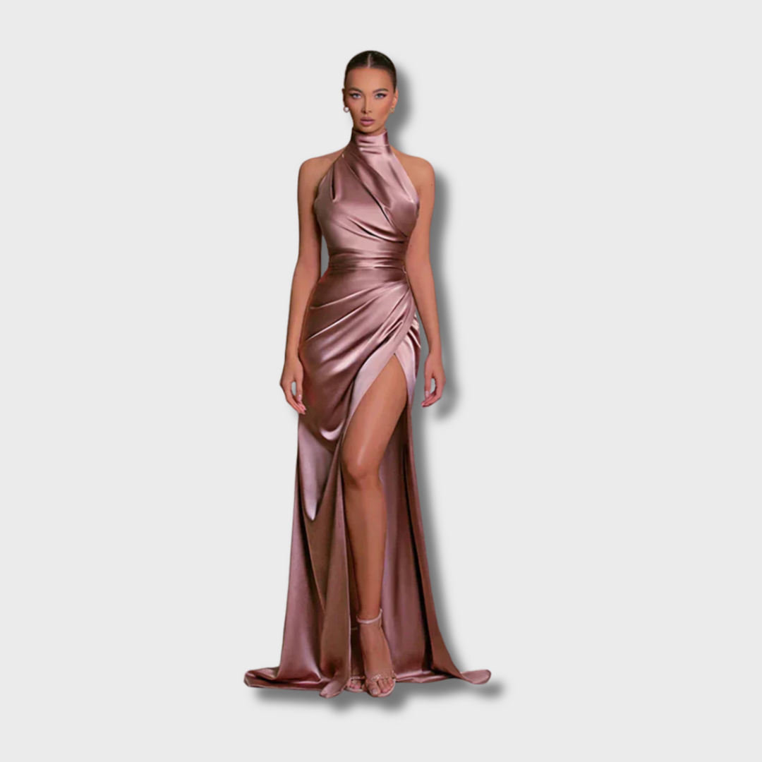 Cello™ - Sleek Slit Gown