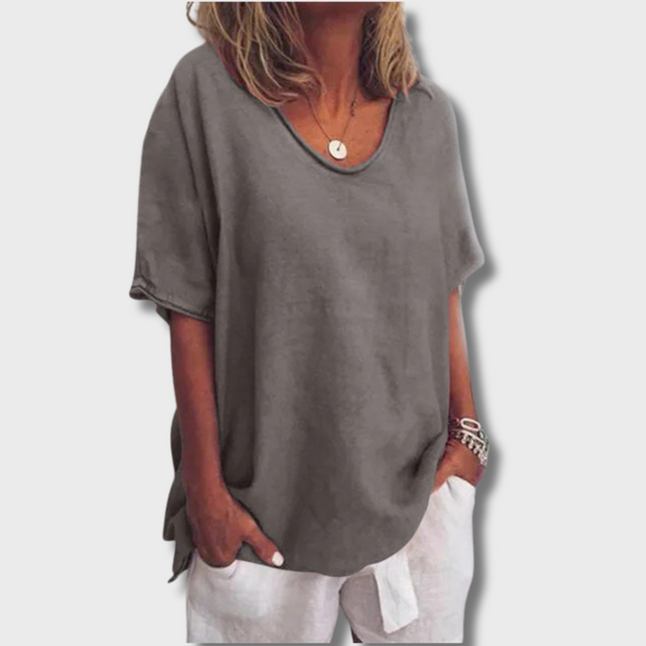 Alora™ - Comfortable Loose Blouse