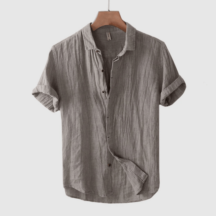 Cooper™ - Short Sleeve Linen Shirt