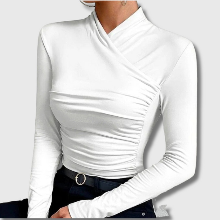 Lois™ - Cross-Neck Top