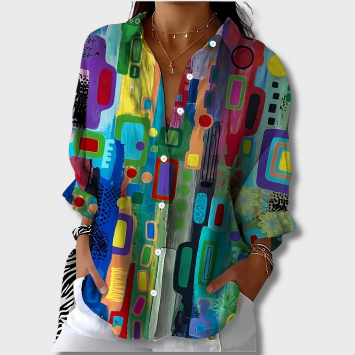 Marion™ - Sophisticated Button-Up Shirt