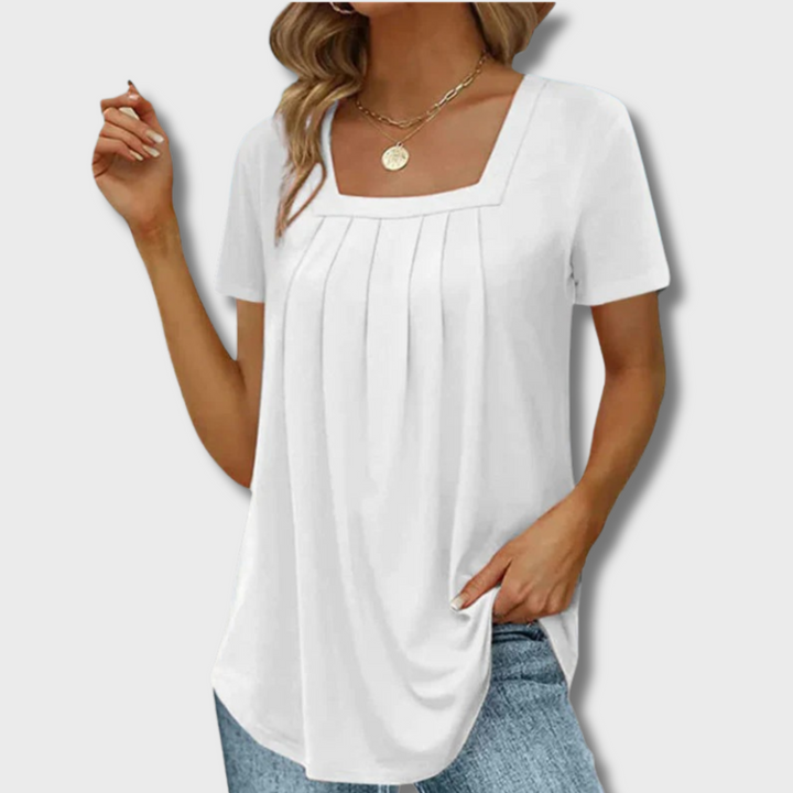 Shelly™ - Pleated Blouse