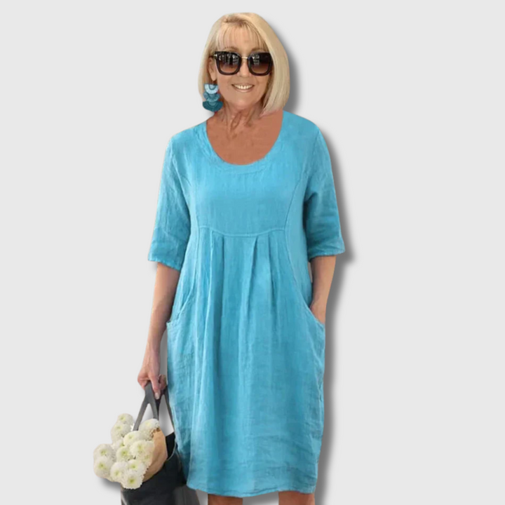 Elani™ - Loose Dress with Pockets