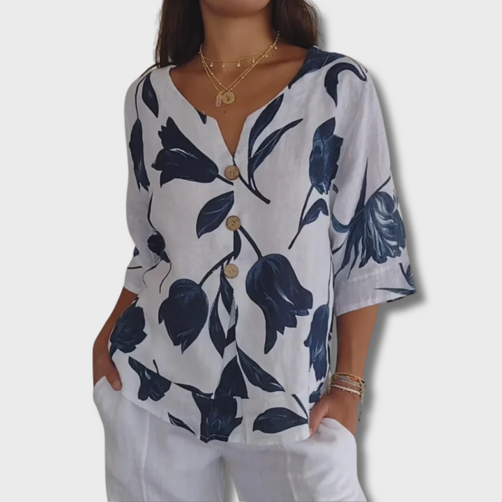 Peggy™ - Floral Blouse