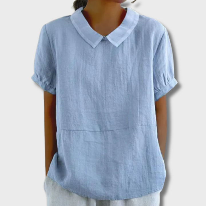 Ramona™ - Relaxed Fit Collared Blouse