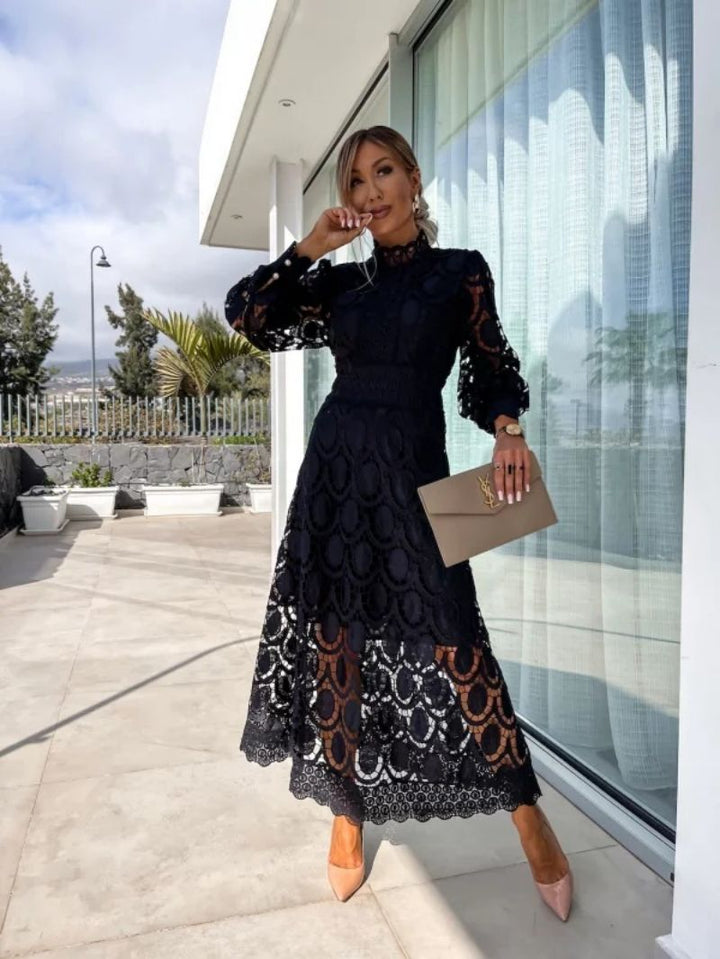 Toni™ - Stylish French Lace Dress