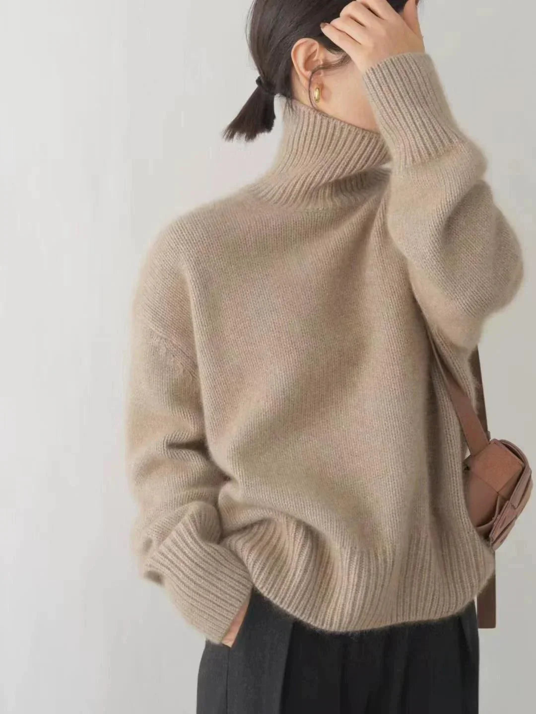 Zeina™ - Turtleneck Sweater