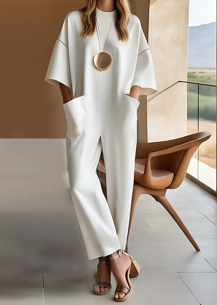 Sabrine™ - Short Sleeve Jumpsuit