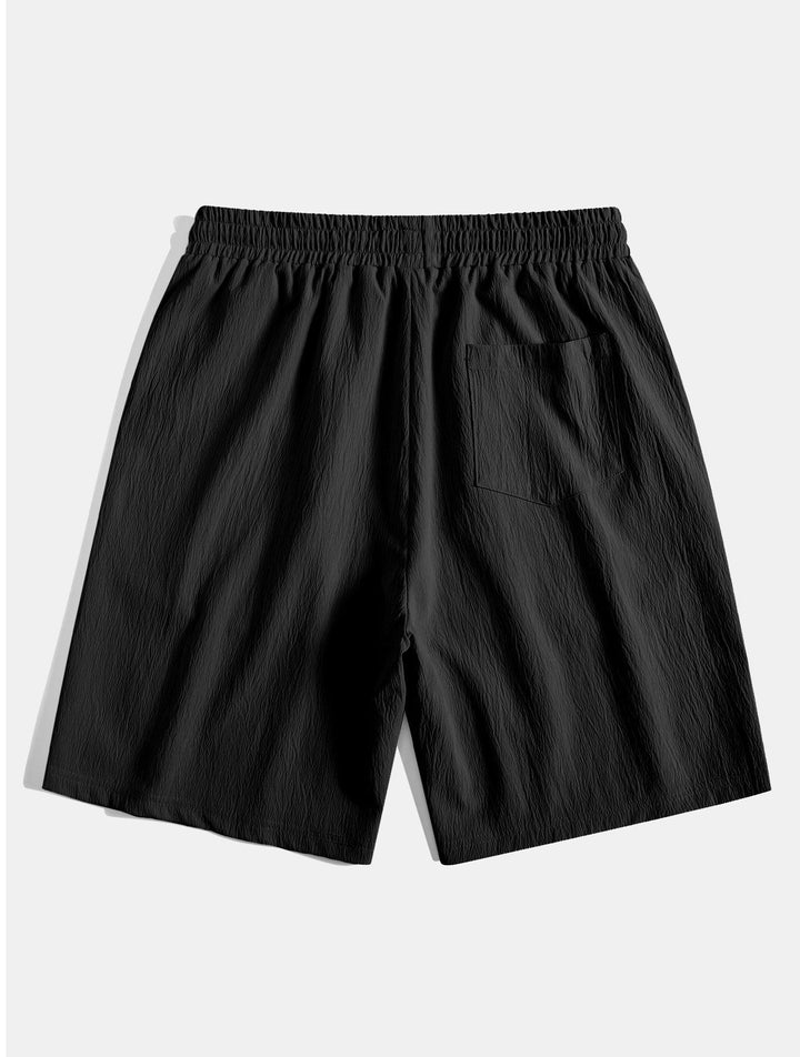 Elio™ - Cuban Shirt and Textured Shorts