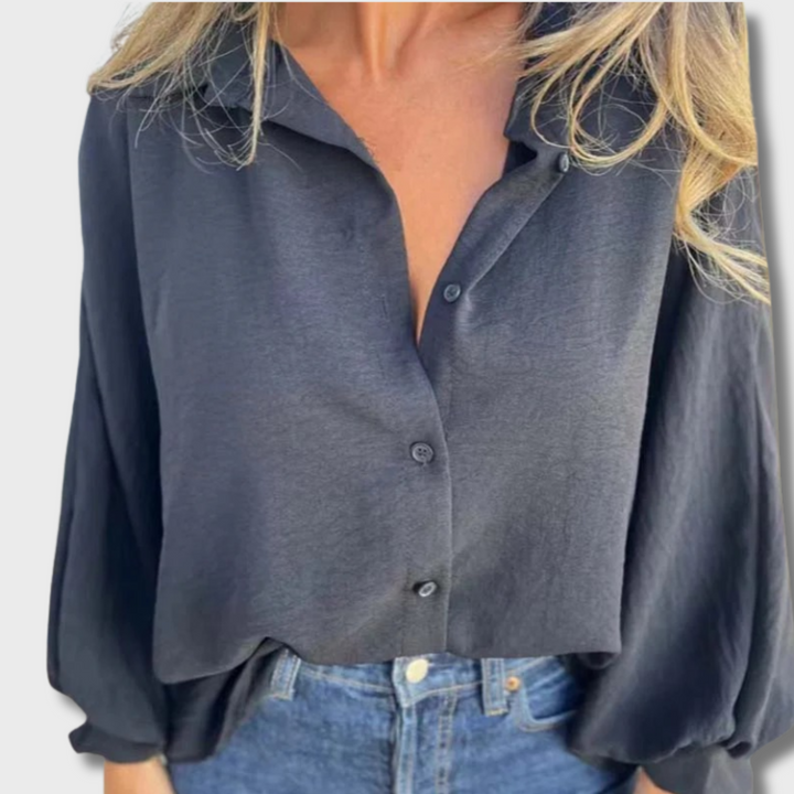 Beline™ - Button-Up Blouse