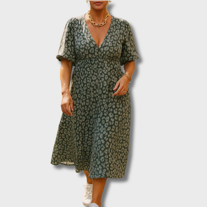 Imelda™ - V-Neck Maxi Dres