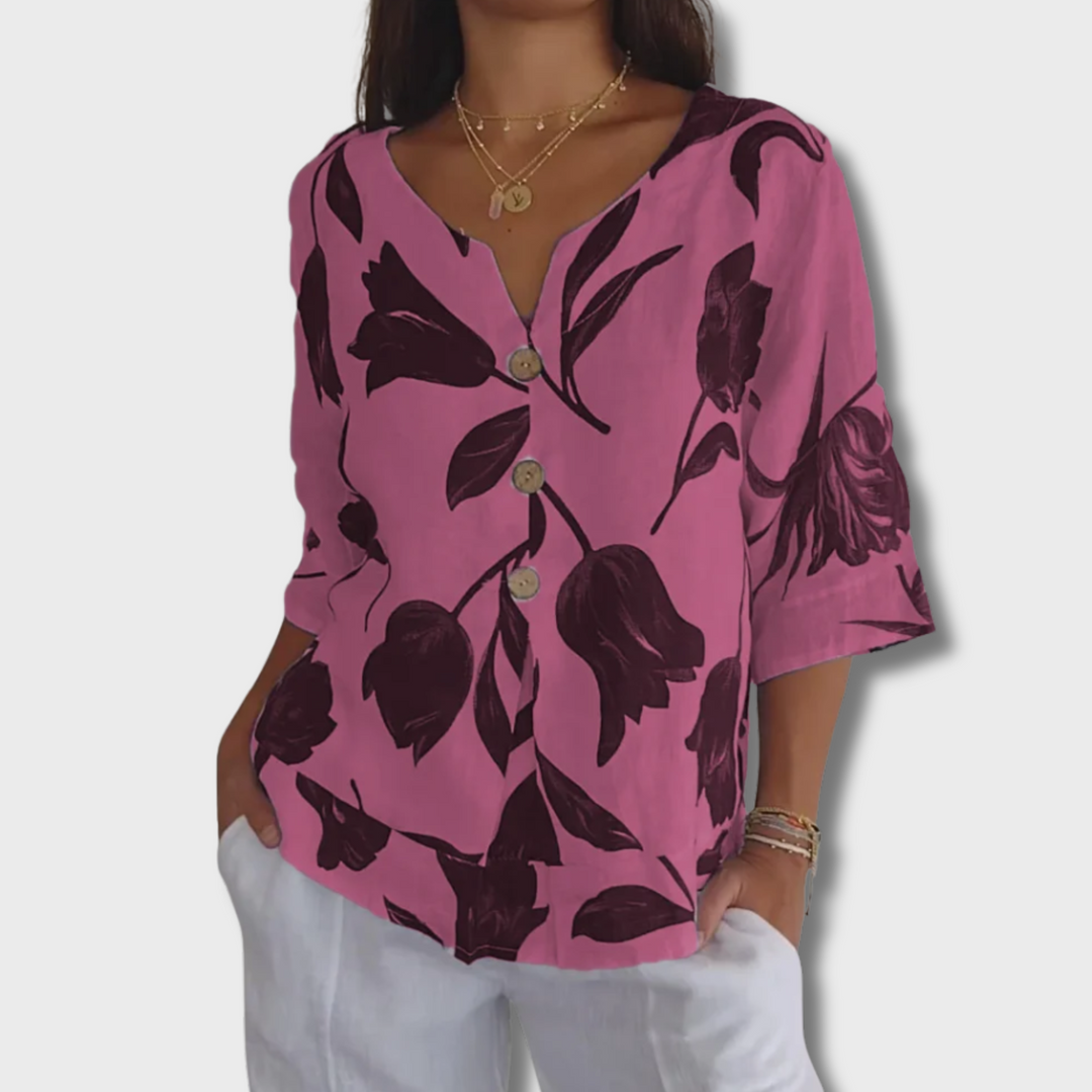 Peggy™ - Floral Blouse