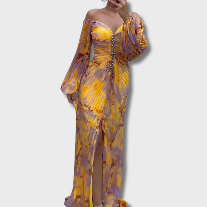 Uley™ - Elegant V-Neck Dress