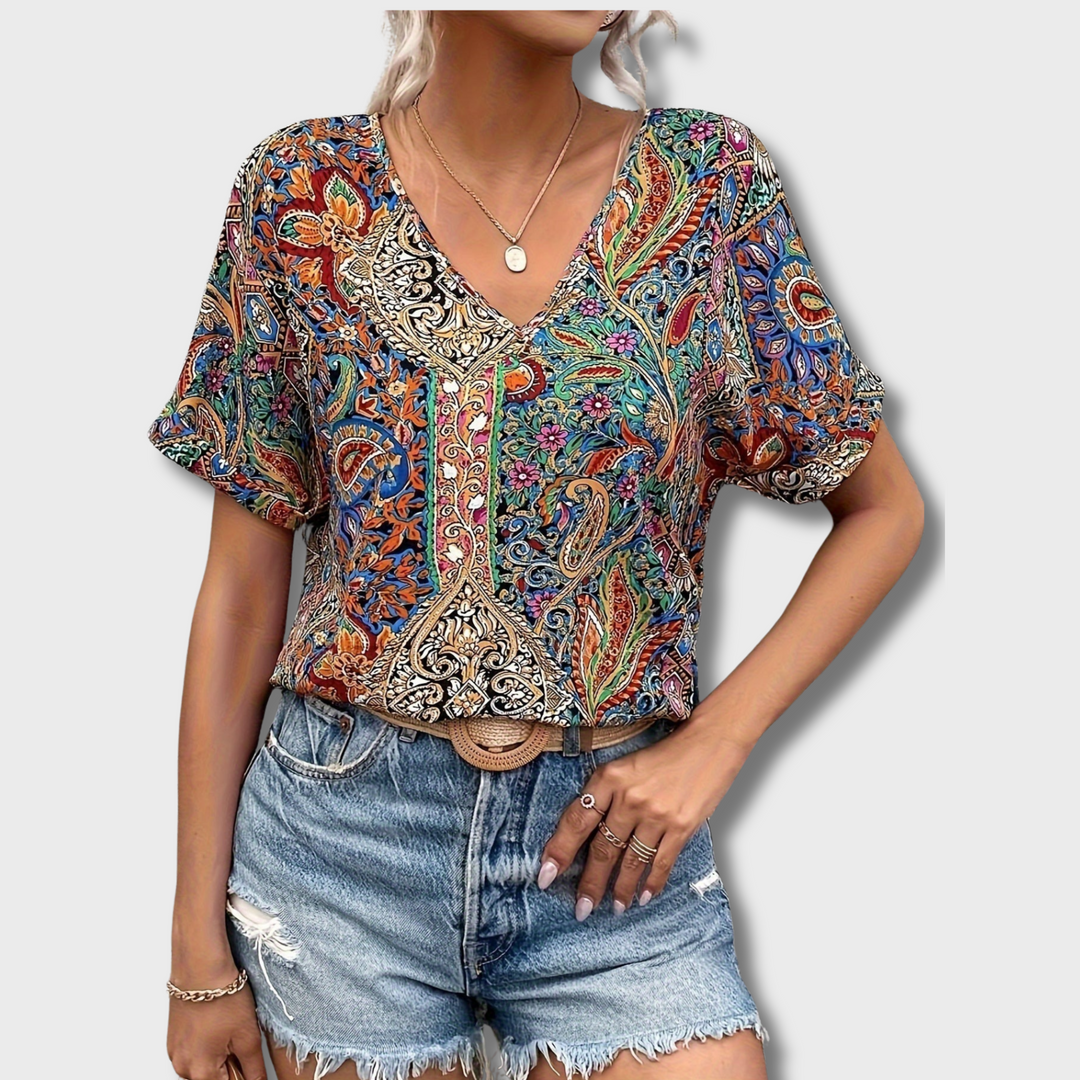 Khari™ - V-Neck Blouse