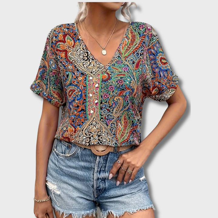 Khari™ - V-Neck Blouse