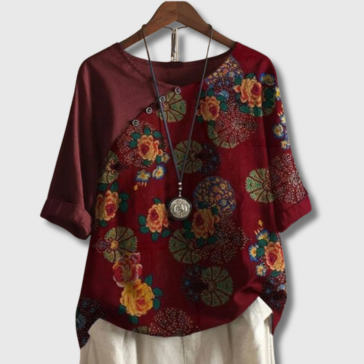 Lunta™ - Flattering Elegant Blouse