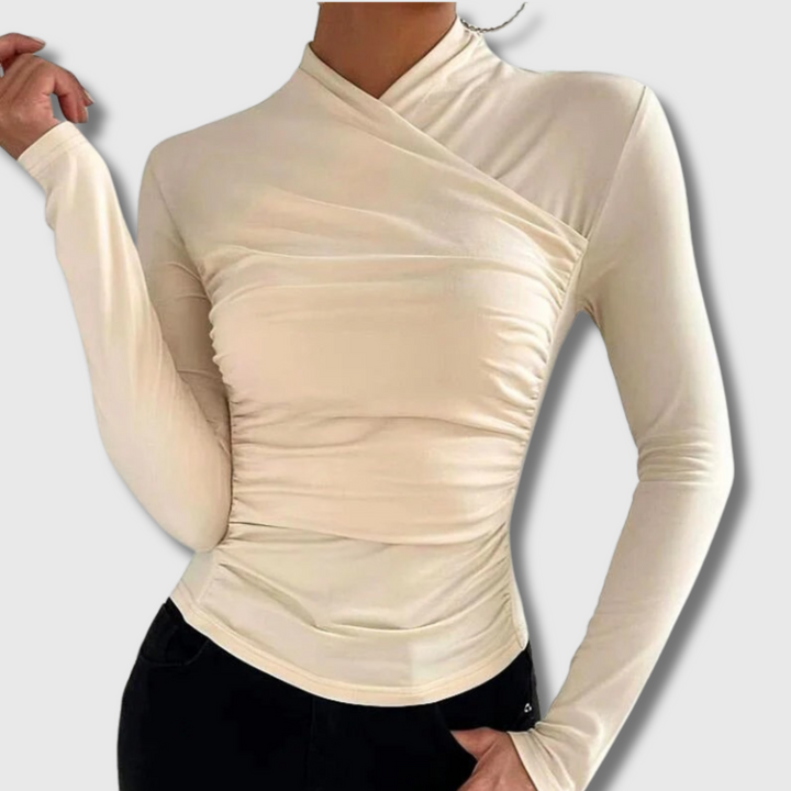 Lois™ - Cross-Neck Top