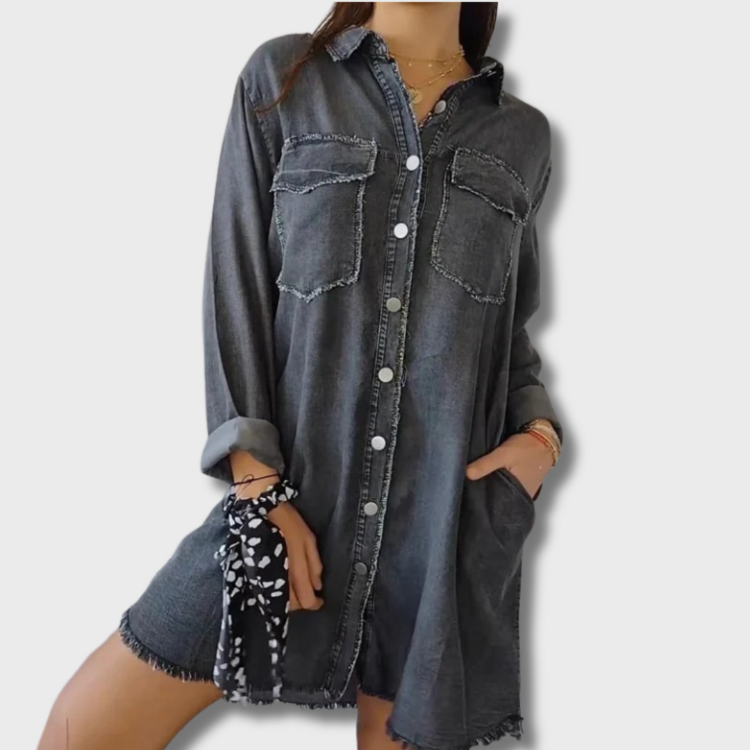 Olivienne™ - Denim Shirt