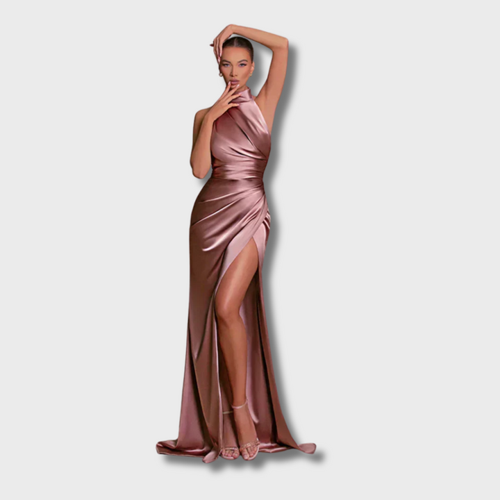Cello™ - Sleek Slit Gown