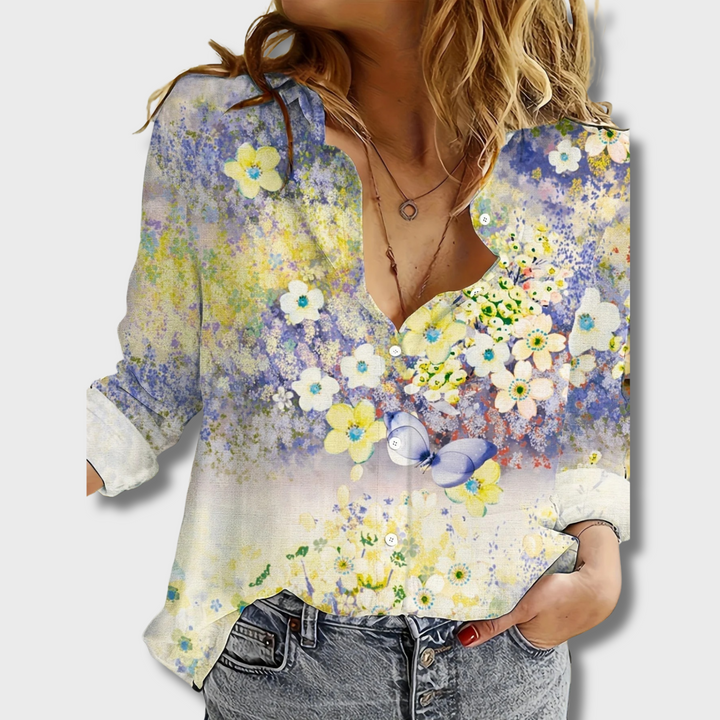 Bernice™ - Floral Boho Blouse
