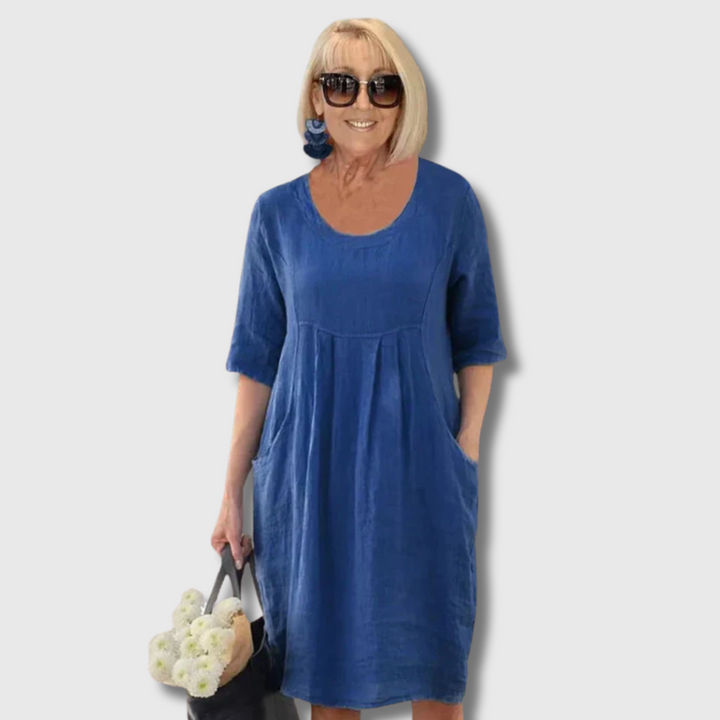 Elani™ - Loose Dress with Pockets