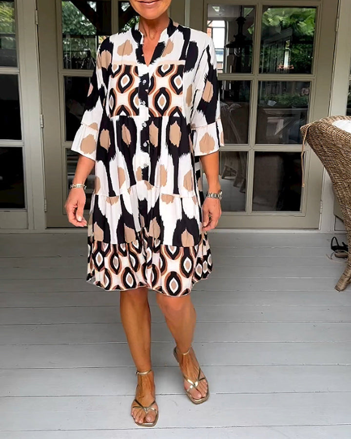 Adhara™ - Stylish Print Dress