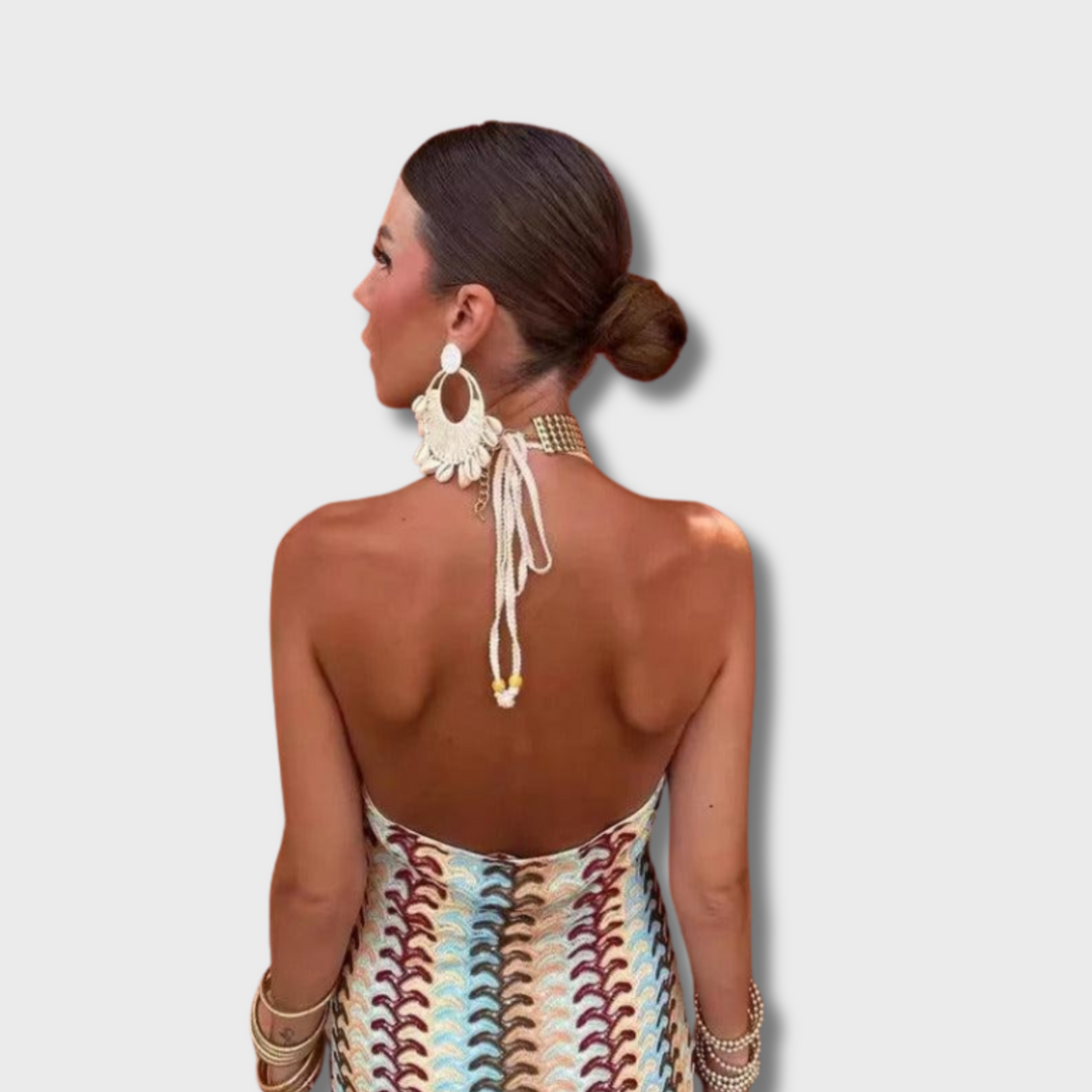 Yonna™ - Boho Crochet Beach Tunic Dress