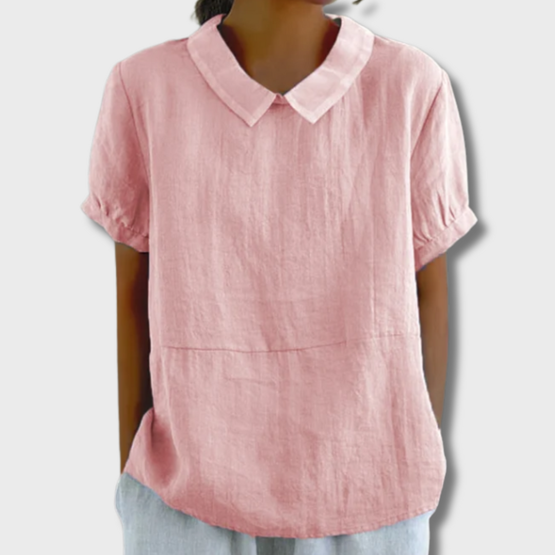 Ramona™ - Relaxed Fit Collared Blouse