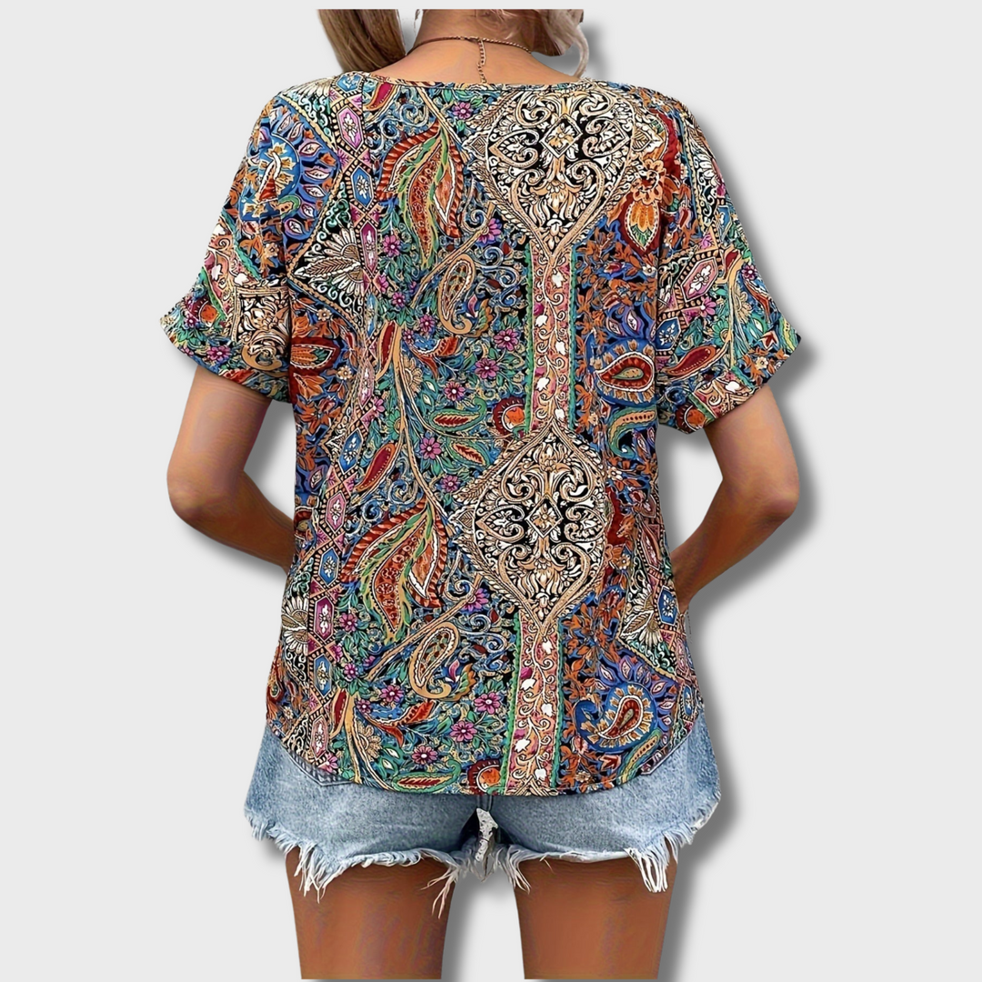 Khari™ - V-Neck Blouse