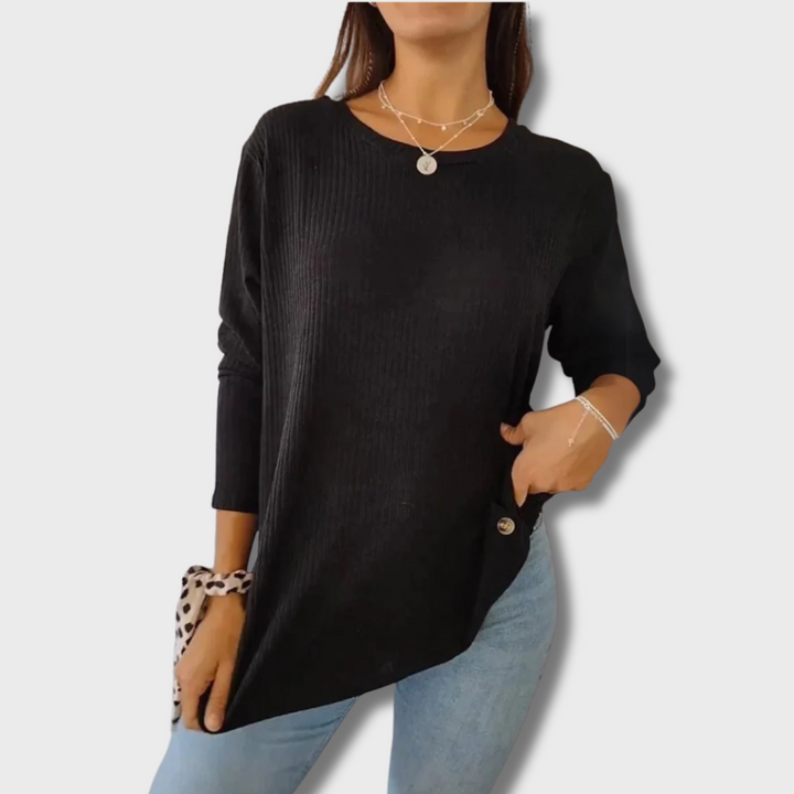 Stacy™ - Soft Button-Down Top