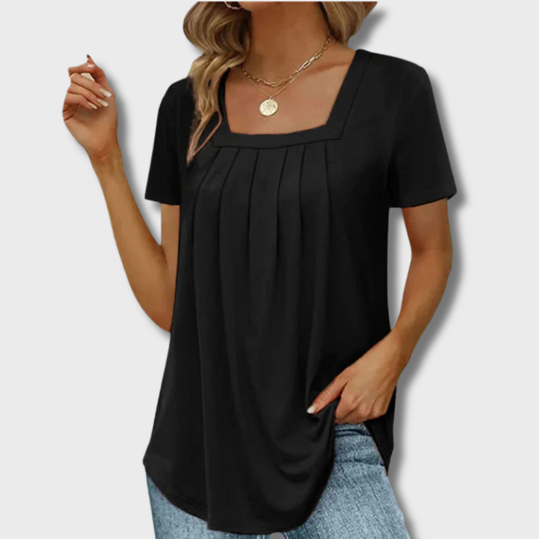 Shelly™ - Pleated Blouse