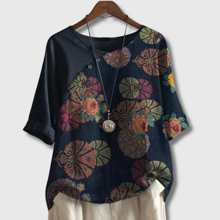 Lunta™ - Flattering Elegant Blouse