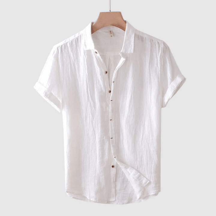 Cooper™ - Short Sleeve Linen Shirt