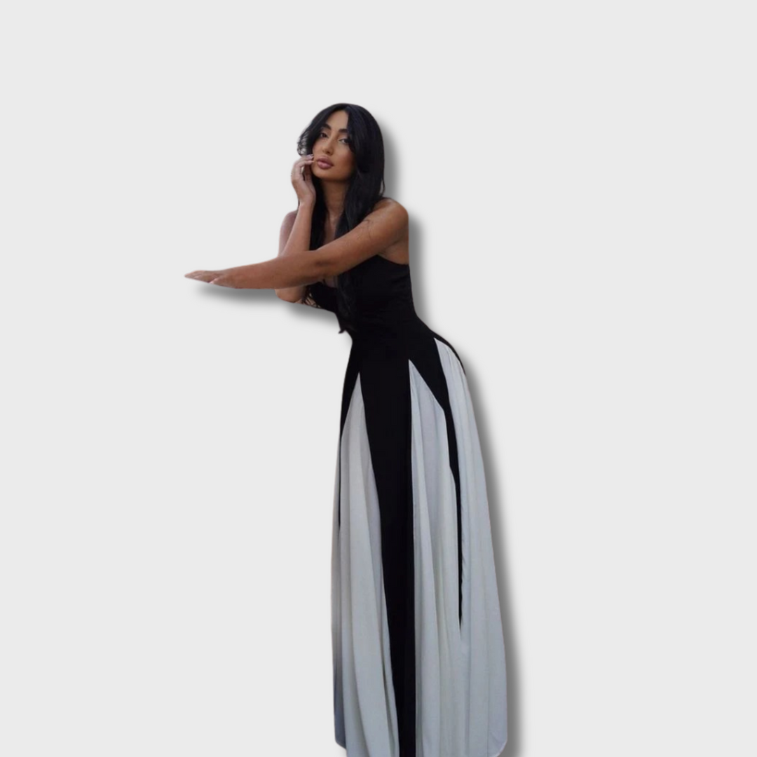 Kitty™ - Paneled Maxi Dress